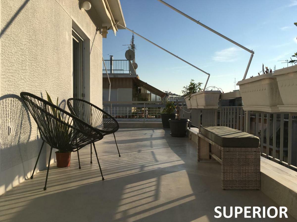 Sunkissed Rooftop Apartments アテネ エクステリア 写真