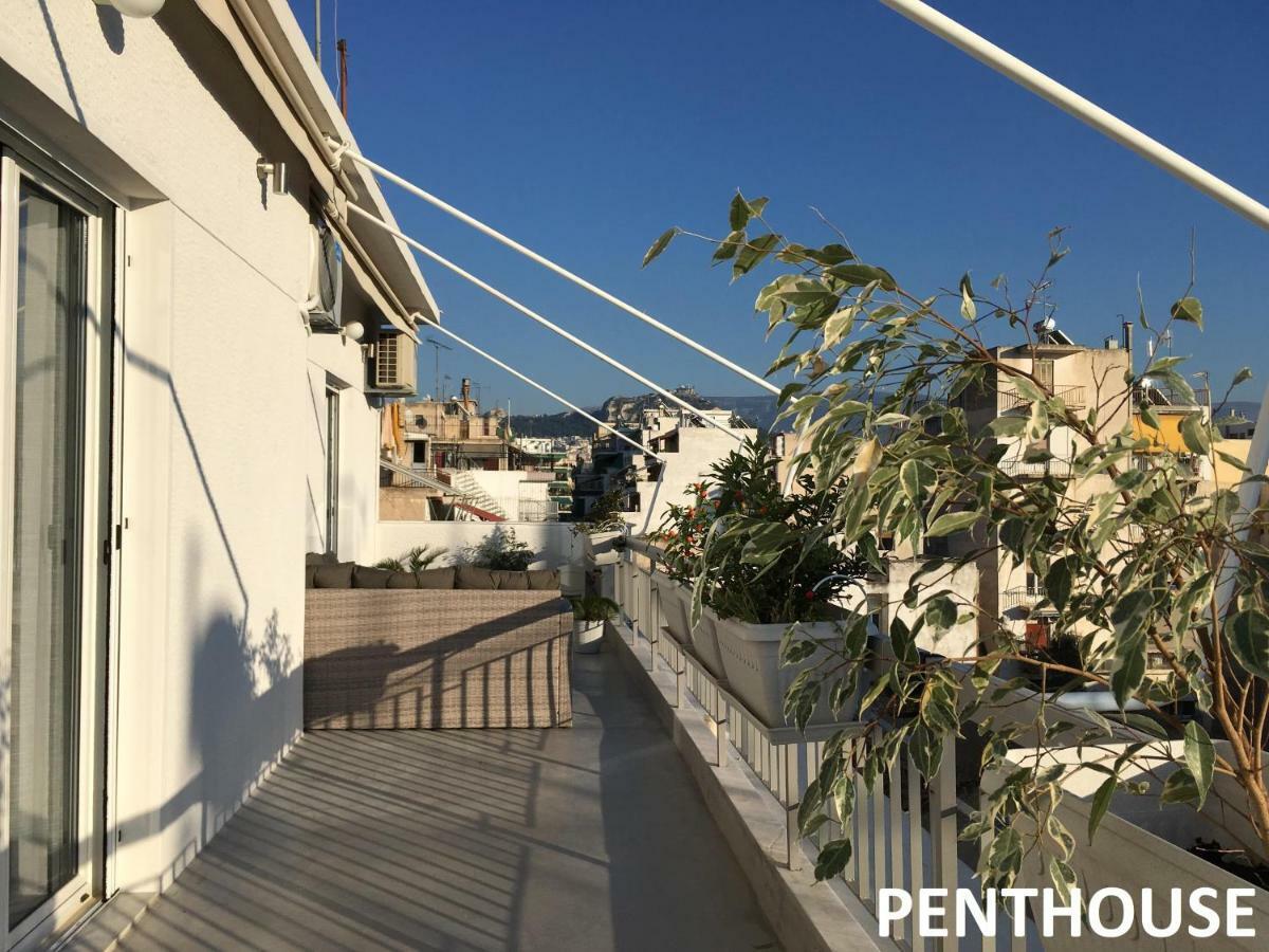 Sunkissed Rooftop Apartments アテネ エクステリア 写真